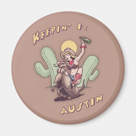 Keepin' It Austin Magneet (Voorkant)