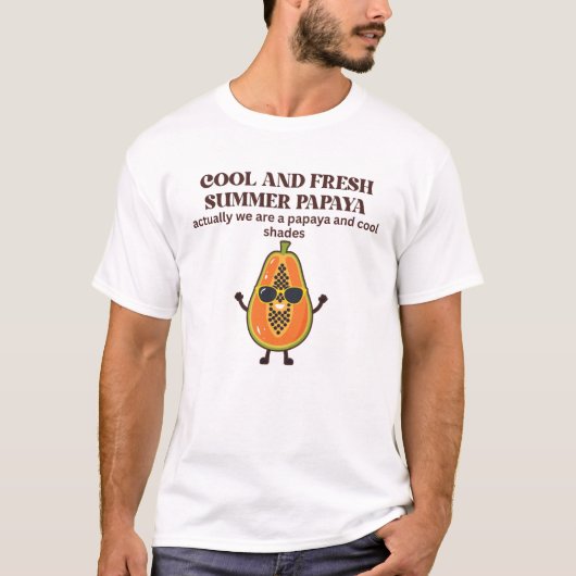 Keepin’ It Fresh – Zoete Ananas Delight T-Shirt (Voorkant)