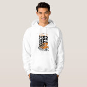 Keepin’ It Old School T-Shirt – Retro Oranje Sneak (Voorkant volledig)