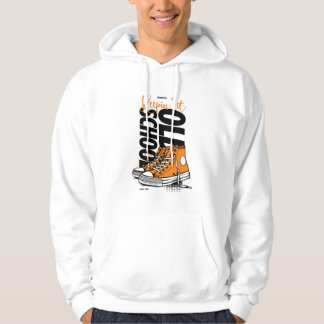 Keepin’ It Old School T-Shirt – Retro Oranje Sneak