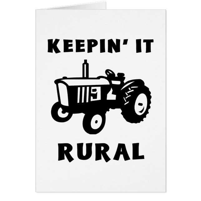 Keepin' It Rural (Voorkant)