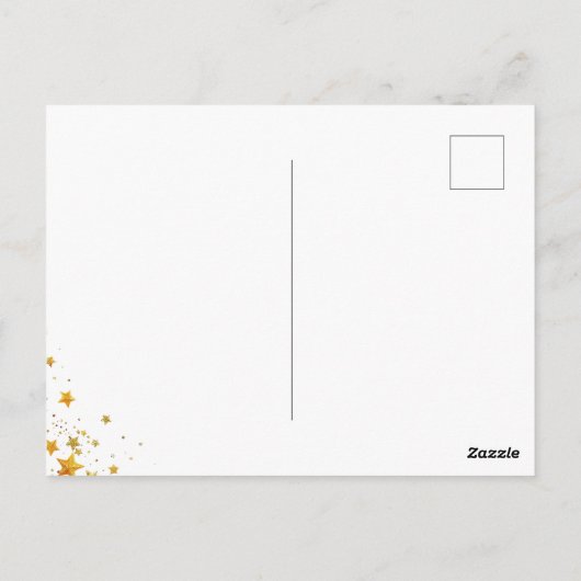 Keeping in Touch | Fairy and Gold Dust Briefkaart (Achterkant)