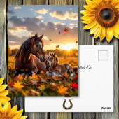 Keeping in Touch | Horse Themed Briefkaart