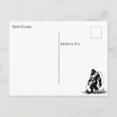 Keeping in Touch with Sasquatch  Briefkaart (Achterkant)