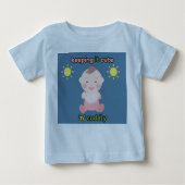 Keeping It Cute 'n' Cuddly Baby Blue T-shirt (Voorkant)