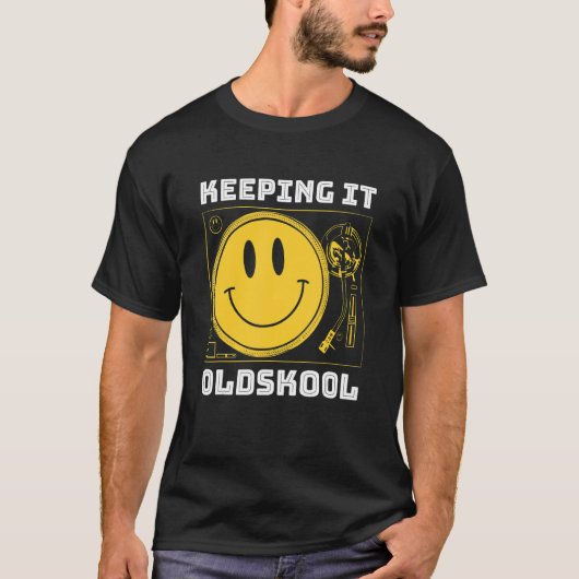 Keeping It Old Skool Original Raver Love Raving T-shirt (Voorkant)