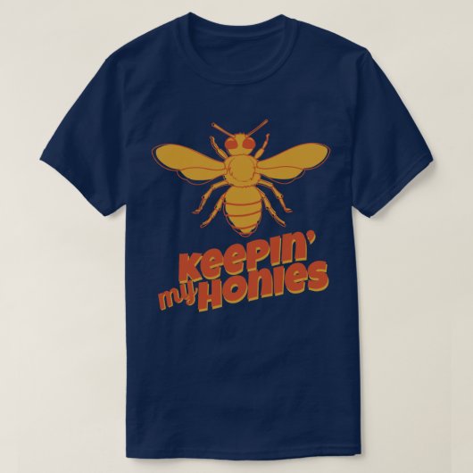 Keeping My Honies Bee Keeper Player T-shirt (Design voorkant)
