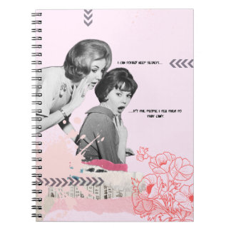 Keeping Secrets Pink Notebook Notitieboek