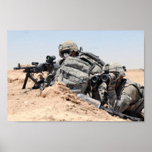 Keeping Watch in Irak Poster