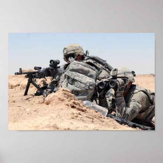 Keeping Watch in Irak Poster (Voorkant)