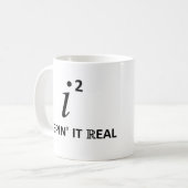 Keepin't Real Koffiemok (Voorkant links)