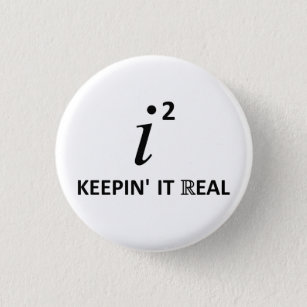 Keepin't Real Ronde Button 3,2 Cm