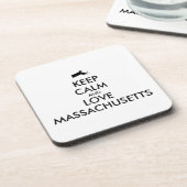  KEEPKALK- EN VERLIES MASACHUSETTEN DRANKJES ONDERZETTER (Linkerzijde)