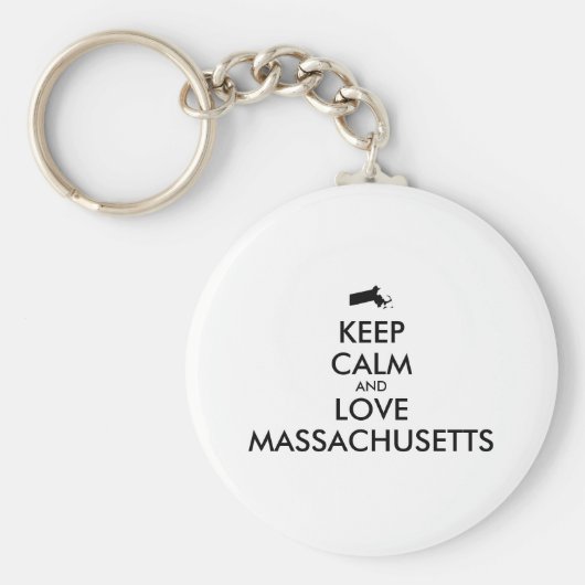  KEEPKALK- EN VERLIES MASACHUSETTEN SLEUTELHANGER (Voorkant)