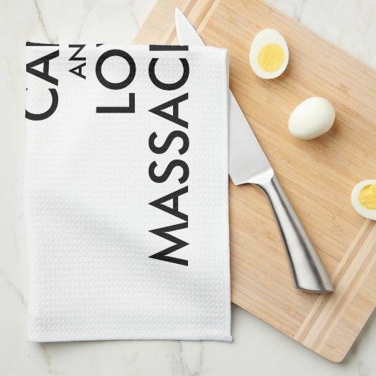  KEEPKALK- EN VERLIES MASACHUSETTEN THEEDOEK (Quarter Fold)