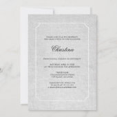 Keepomwille 3 Photo Black Ribbon Afstuderen Kaart (Achterkant)