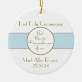 Keepomwille Boy First Community Ornament (Voorkant)