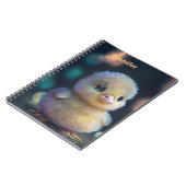 Keepomwille Cute Personalized Whimsical duck Notitieboek (Linkerzijde)
