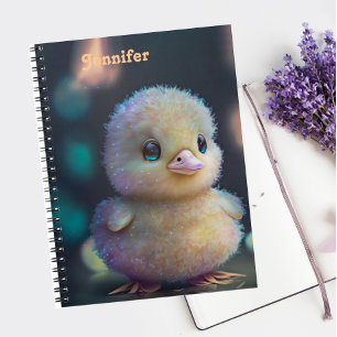 Keepomwille Cute Personalized Whimsical duck Notitieboek
