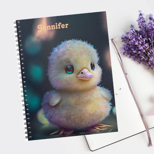 Keepomwille Cute Personalized Whimsical duck Notitieboek