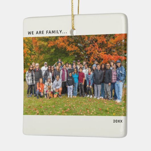 Keepomwille Family Reunion Foto Keramisch Ornament (Links)