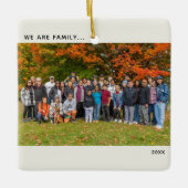 Keepomwille Family Reunion Foto Keramisch Ornament (Voorkant)