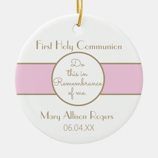 Keepomwille Girl First Community Ornament (Voorkant)