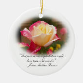 Keepomwille Ornament - Rozen in december (Voorkant)
