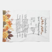 Keepomwille Recipe Thanksgiving Herfst herfst Cade Theedoek (Horizontaal)