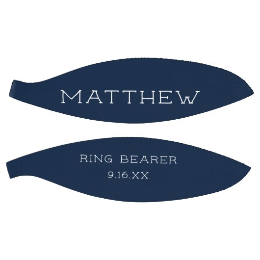 Keepomwille Ring Bearer Wedding Persoonlijk Basketbal (Panelen)