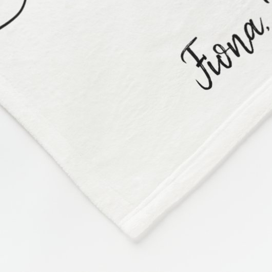 Keepomwille verbonden door Love 9 Photo Collage Fleece Deken (Hoek)