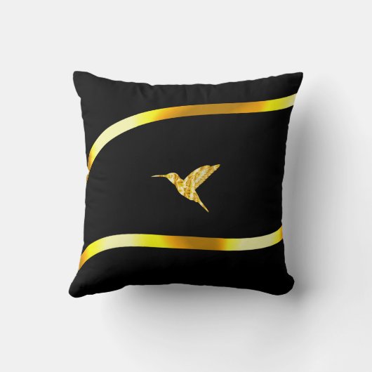 Keepsake 25th Black Gold Wedding Jubileum Gift Kussen (Achterkant)