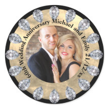 Keepsake 60e bruiloft JUBILEUM FOTO DIAMANT