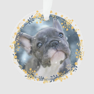 Keepsake Baby's or Pet's First Chanoeka Foto Ornament