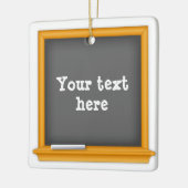 Keepsake Chalkboard Keramisch Ornament (Links)