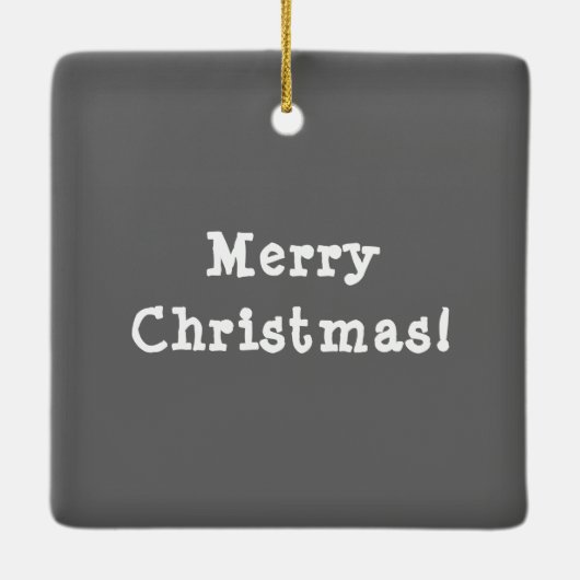 Keepsake Chalkboard Keramisch Ornament (Achterkant)