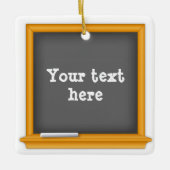 Keepsake Chalkboard Keramisch Ornament (Voorkant)