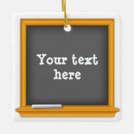 Keepsake Chalkboard Keramisch Ornament