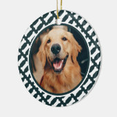 Keepsake Dog Foto Kerstboom Ornament (Links)