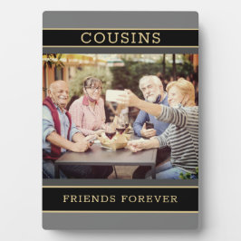 Keepsake Family Gift! neven foto plaque Fotoplaat