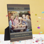 Keepsake Family Gift! neven foto plaque Fotoplaat<br><div class="desc">Kan niet beter zijn... neven</div>