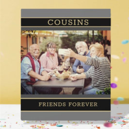 Keepsake Family Gift! neven foto plaque Fotoplaat