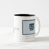 Keepsake Fotografie Tweekleurige Koffiemok (Voorkant rechts)