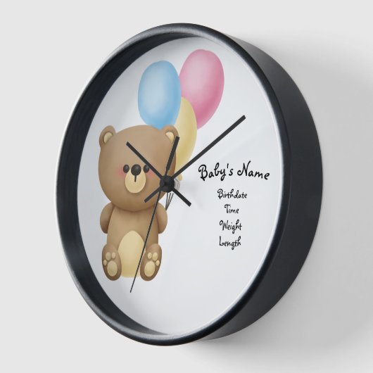 Keepsake Gepersonaliseerde Wandklok (Hoek)