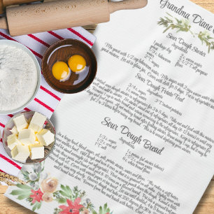 Keepsake Heirloom lang recept kerstcadeau Theedoek