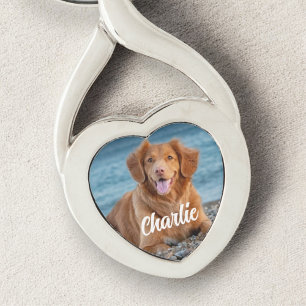 Keepsake Hondenliefhebber Gepersonaliseerde Pet Fo Sleutelhanger