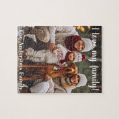 Keepsake I Family Name Personalized Photo Legpuzzel (Horizontaal)