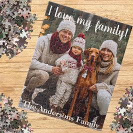 Keepsake I Family Name Personalized Photo Legpuzzel