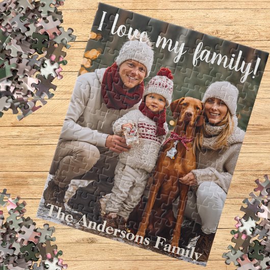 Keepsake I Family Name Personalized Photo Legpuzzel