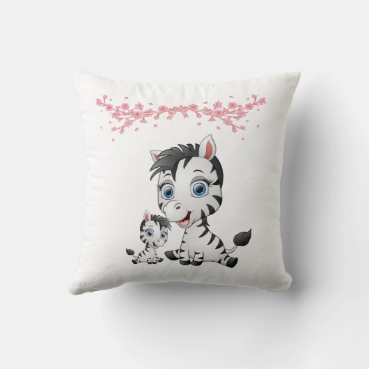 Keepsake kussen van de geboorte van een nieuwe bab (Achterkant)